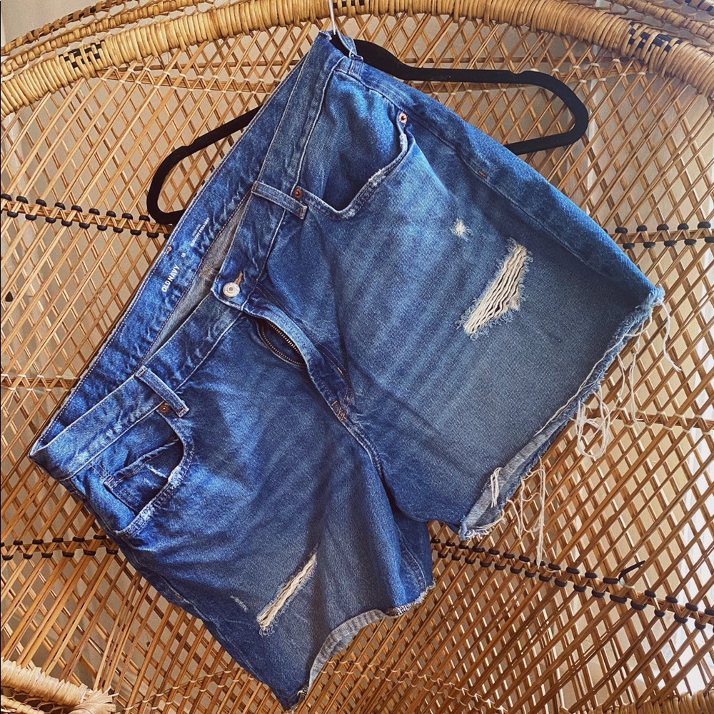 Old navy jean shorts size 18
